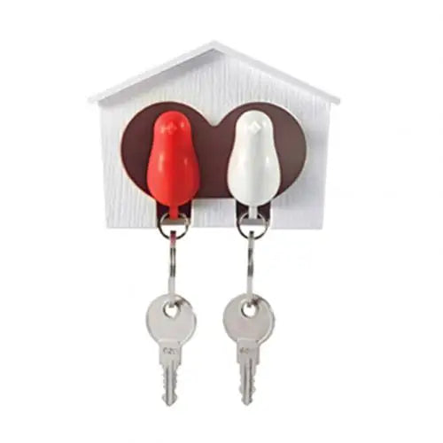 2Pcs Magnetic BirdHouse Key Holder