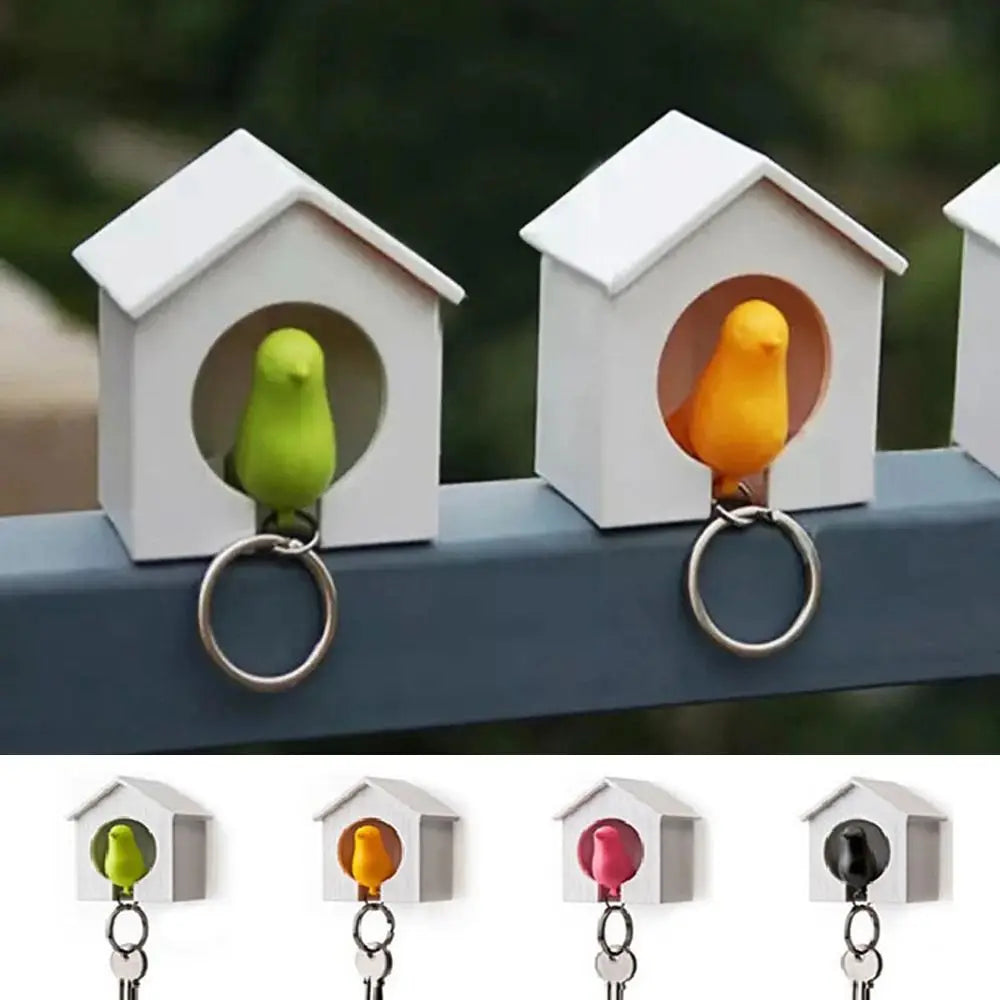 Single Magnetic BirdHouse Key Holder