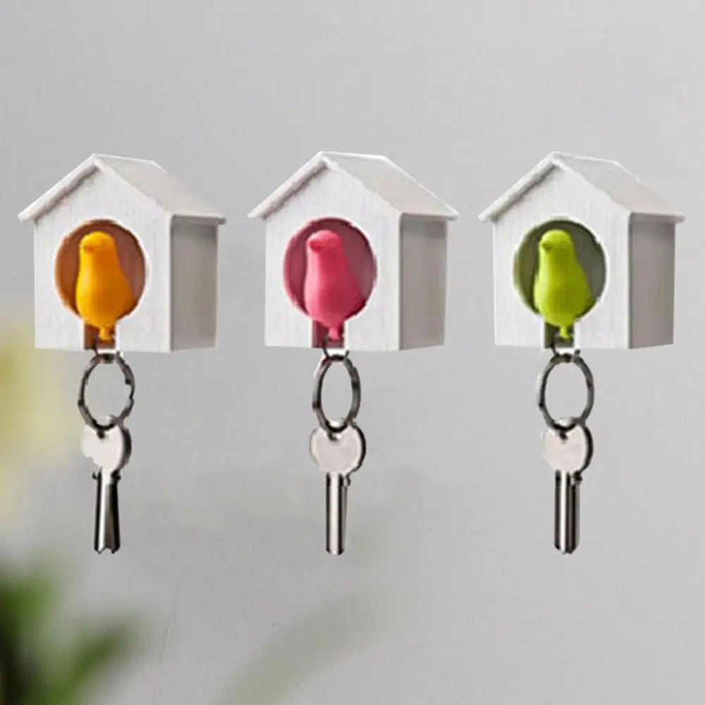 Single Magnetic BirdHouse Key Holder